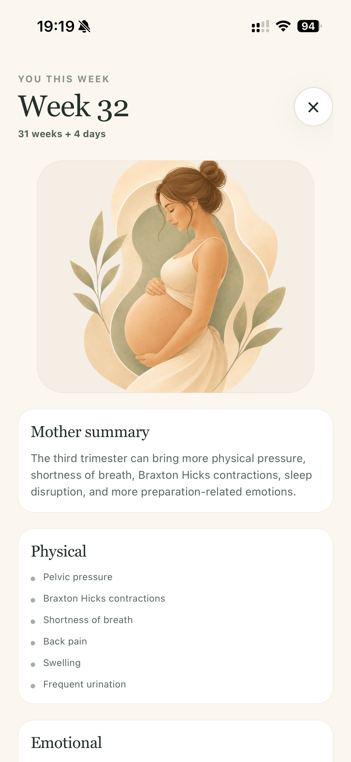 Maternal development